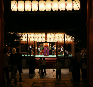 観月祭が終わると八坂神社の秋が訪れます