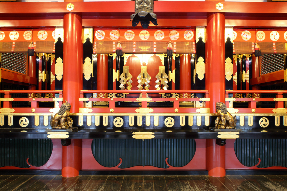 Chapel praying to Susanoo-no-mikoto,Kushiinadahime-no-mikoto,Yahashira-no-mikoto