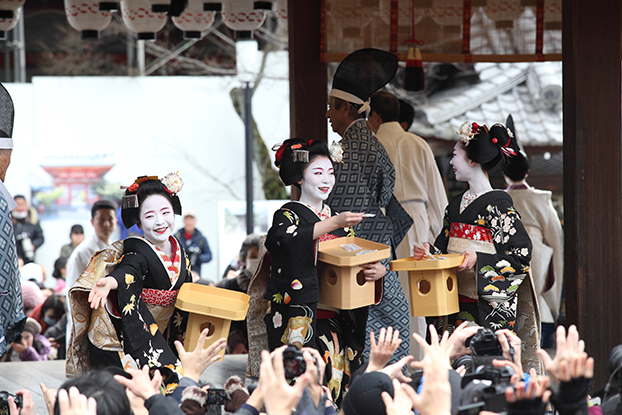 節分祭の様子