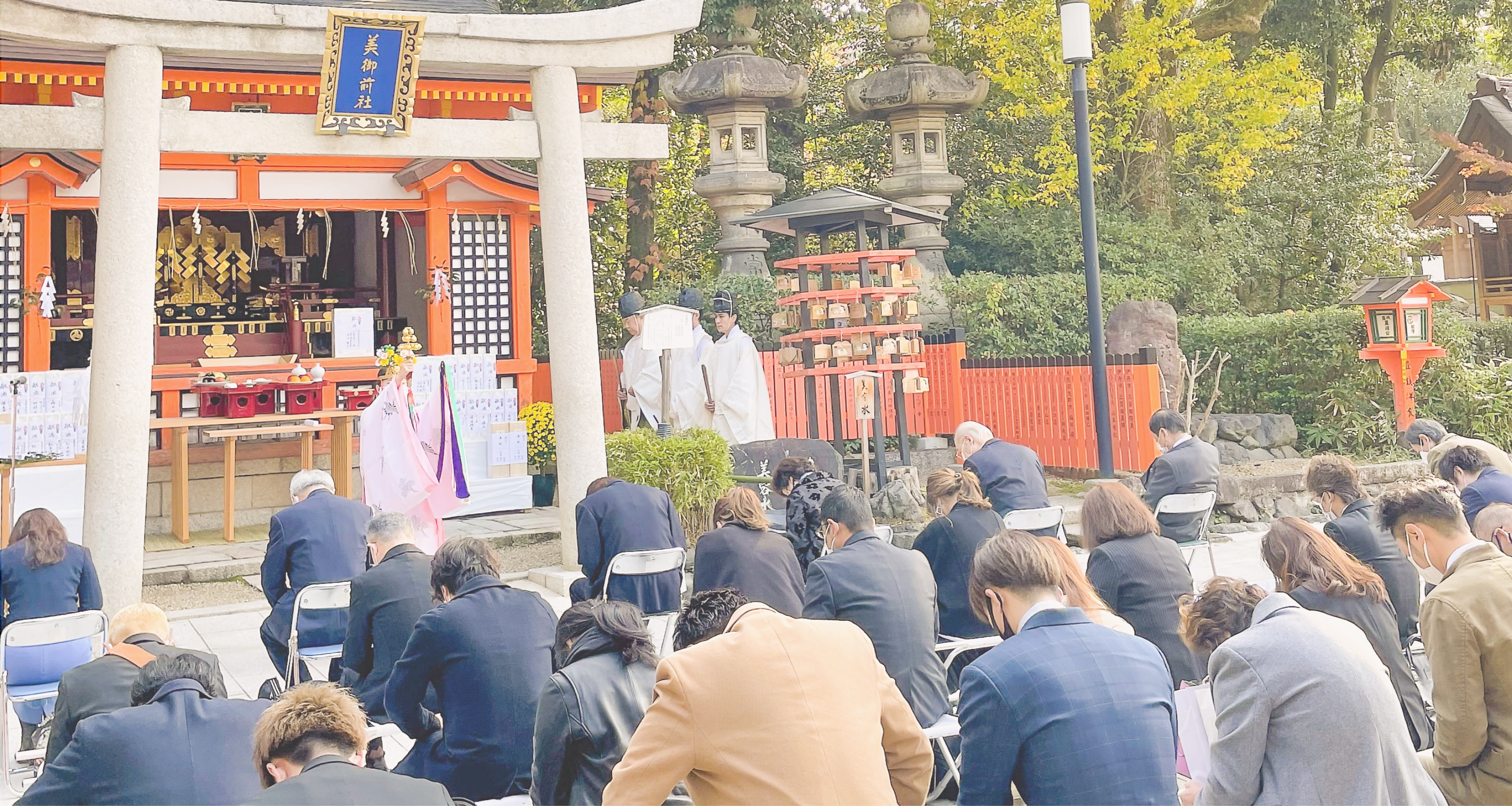 理容美容感謝祭の様子