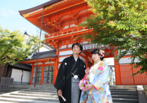 八坂神社の神前式（結婚式）