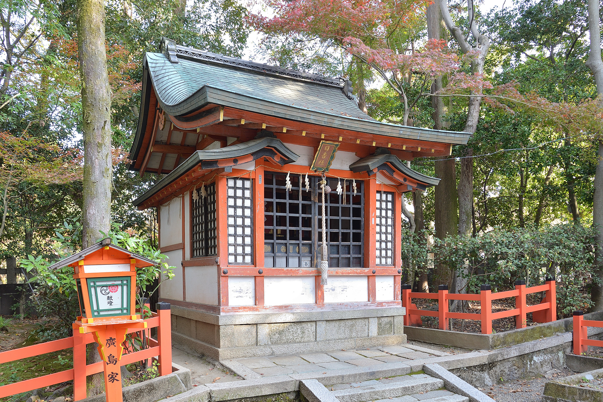 日吉社　京都祇園 八坂神社
